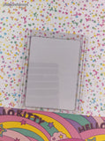 2024 Sanrio Badtz-Maru Rainbow Trading Prism Shiny Holo Sticker - NM
