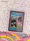 2024 Sanrio Hello Kitty and Friends Portrait Trading Prism Shiny Holo Sticker - NM