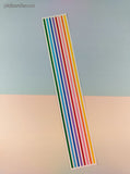 Vintage 1997 Mrs. Grossman's Design Lines Rainbow Lines Borders Large Full Sticker Sheet, Unused