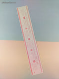Vintage 1997 Mrs. Grossman's Design Lines Rainbow Lines Borders Large Full Sticker Sheet, Unused