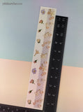 Vintage 1998 Mrs. Grossman's Design Lines Floral Borders Large Full Sticker Sheet, Unused
