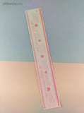 Vintage 1997 Mrs. Grossman's Design Lines Baby Girl Borders Large Full Sticker Sheet, Unused