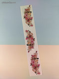 Vintage 1998 Mrs. Grossman's Rose Garland Borders Design Lines Large Full Sticker Sheet, Unused