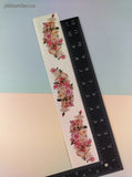 Vintage 1998 Mrs. Grossman's Rose Garland Borders Design Lines Large Full Sticker Sheet, Unused