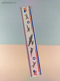 Vintage 1997 Mrs. Grossman's Design Lines US Air Force Borders Large Full Sticker Sheet, Unused