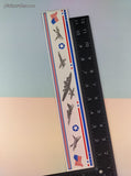 Vintage 1997 Mrs. Grossman's Design Lines US Air Force Borders Large Full Sticker Sheet, Unused