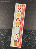 Vintage 2000 Creative Memories Summertime Picnic Borders Large Full Sticker Sheet, Unused