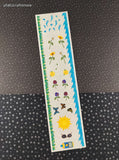 Vintage 2000 Creative Memories Summertime Sunshine Borders Large Full Sticker Sheet, Unused