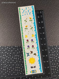 Vintage 2000 Creative Memories Summertime Sunshine Borders Large Full Sticker Sheet, Unused