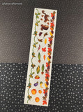 Vintage 2000 Creative Memories Autumn Fall Squirrels Borders Large Full Sticker Sheet, Unused