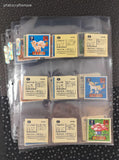 Vintage 1996 (Japanese) Pocket Monsters Pokemon Set/71 Square Stickers, Like New