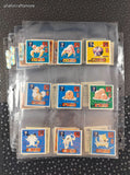 Vintage 1996 (Japanese) Pocket Monsters Pokemon Set/71 Square Stickers, Like New