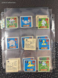 Vintage 1996 (Japanese) Pocket Monsters Pokemon Set/71 Square Stickers, Like New