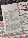 Vintage 1990's Campbell's Favorite All Time Recipes Spiralbound Softcovers Set/3, Like New