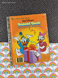 Vintage 1990 Little Golden Book: Donald Duck, Some Ducks Have All the Luck Hardcover