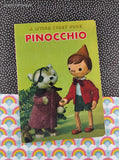Vintage 1967 A Living Story Book Pinocchio Hardcover Board Book