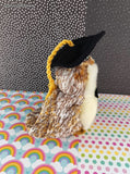 Vintage 2001 TY Beanie Baby - Smarter the Class of 2002 Graduation Owl - NWT