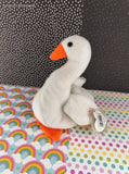 Vintage 1996 TY Beanie Baby - Gracie the Swan - NWT
