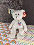 Vintage 2002 TY Beanie Baby - April Birthday Teddy Bear - NWT