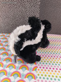 Aurora World Skunk Mini Flopsie Lil Sachet Plush Stuffed Animal NWT