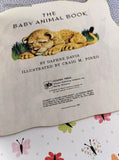 Vintage 1982 The Baby Animal Book, Golden Shape Softcover