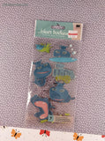 Jolee's Boutique 7pc Hippo Happy 3-Dimensional Sticker Pack, New/Sealed