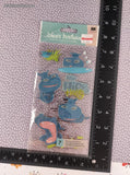 Jolee's Boutique 7pc Hippo Happy 3-Dimensional Sticker Pack, New/Sealed