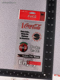 Sticko Stickers, Coca-Cola Brand Tag Line, 1 Sheet New & Sealed