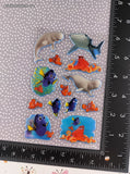 Walt Disney's Pixar Finding Nemo Dory Full Puffy Sticker Sheet, Unused