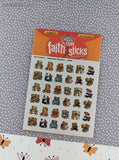2021 Faith That Sticks Pack of 6 Sheets of Teddy Bear Stickers NEW Sealed