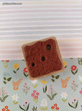 Vintage Inkadinkadoo Outer Space Planets Celestial Rubber Stamp Block, Clean