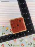 Vintage Inkadinkadoo Outer Space Planets Celestial Rubber Stamp Block, Clean