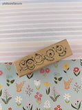 Vintage Hooks Line & Inkers #L18 Singing Babies Choir Rubber Stamp Block