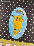 Vintage 1999 Pokemon Nintendo Game Freak #25 Pikachu Jumbo Sticker, New & Unpeeled