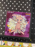 Vintage 1999 Pokemon Priss Prints Game Freak #151 Mew Jumbo Sticker, New & Unpeeled