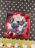 Vintage 1999 Pokemon Priss Prints Game Freak #34 Nidoking Jumbo Sticker, New & Unpeeled