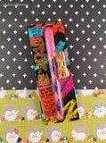 Vintage 1990 Pentech Fiberz on a Rope Fabric Covered Ballpoint Pen NEW & Sealed