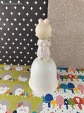 Vintage 1984 Enesco Precious Moments "Wishing You a Merry Christmas" Annual Edition Collectible Porcelain Bell