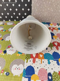 Vintage 1984 Enesco Precious Moments "Wishing You a Merry Christmas" Annual Edition Collectible Porcelain Bell