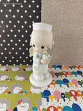 Vintage 1986 Enesco Precious Moments "Angel of Mercy" Porcelain Figurine