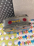 Vintage 1998 Pokemon Gotta Catch 'em All Storage Lunch Tin, Heavy Wear