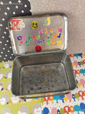 Vintage 1998 Pokemon Gotta Catch 'em All Storage Lunch Tin, Heavy Wear