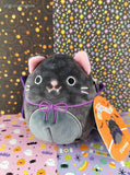 Original Squishmallows Halloween Xiomara the Vampire Cat KellyToy 5" Plush NWT