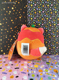 Original Squishmallows Halloween Fifi the Pumpkin Fox KellyToy 5" Plush NWT