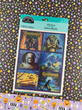 Vintage Goosebumps Expressions From Hallmark Pack of 4 Sticker Sheets NEW & Sealed