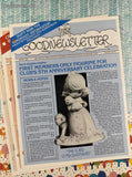 Vintage 1985 Enesco Precious Moments Collection Goodnewsletter Vol 5 #1 - 4 Softcovers