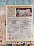 Vintage 1988 Enesco Precious Moments Collection Goodnewsletter Vol 8 #1 - 4 Softcovers