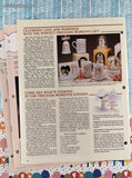 Vintage 1988 Enesco Precious Moments Collection Goodnewsletter Vol 8 #1 - 4 Softcovers