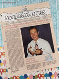 Vintage 1988 Enesco Precious Moments Collection Goodnewsletter Vol 8 #1 - 4 Softcovers