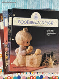 Vintage 1989 Enesco Precious Moments Collection Goodnewsletter Vol 9 #1 - 4 Softcovers